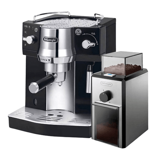 Delonghi - Espresso Machine EC 820.B + Coffee Grinder KG89